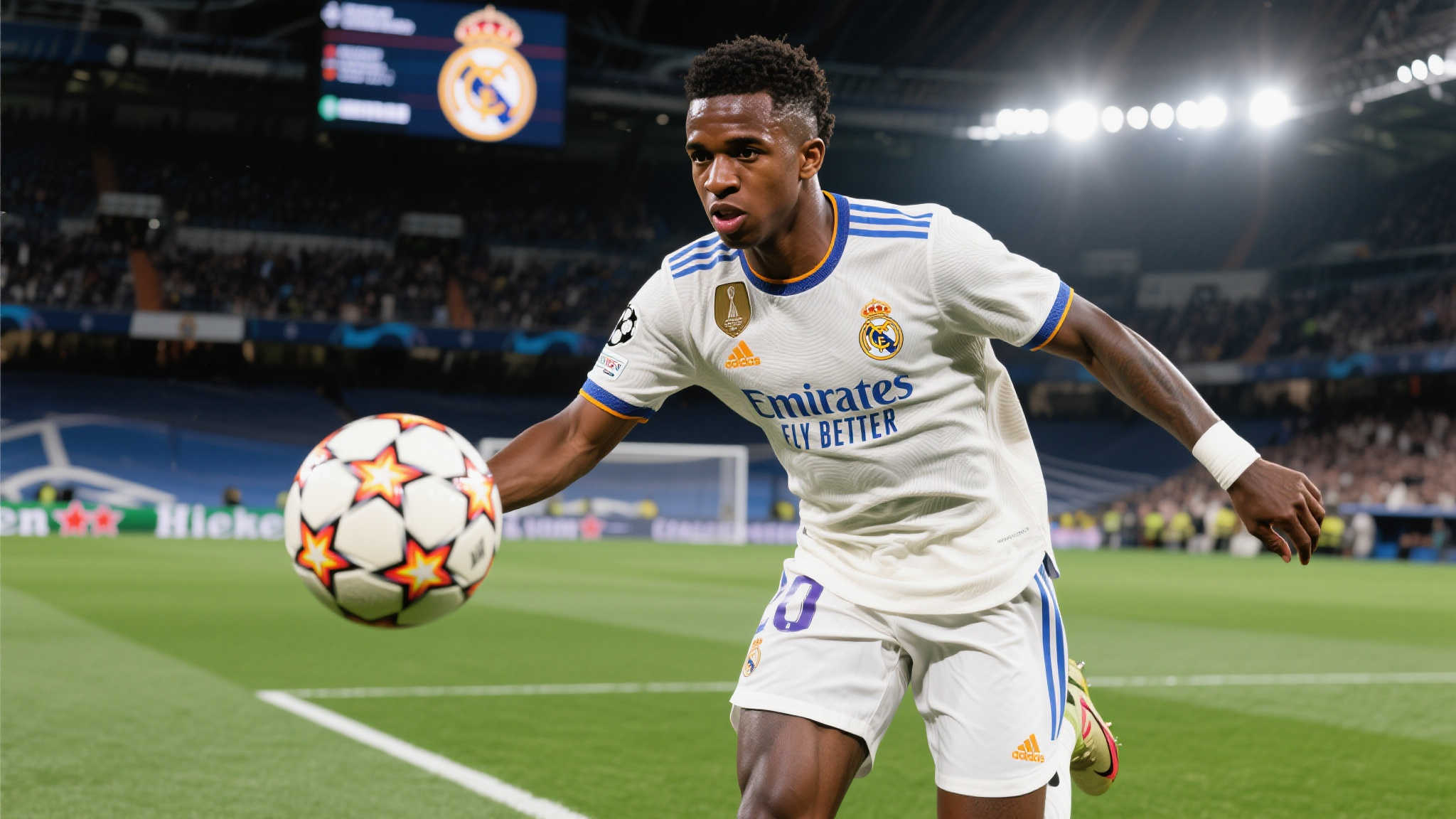 维尼修斯因球迷热议离队传闻撤下与皇马欧冠相关动态